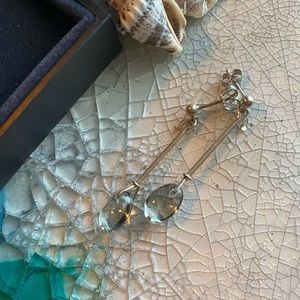 George Jensen Glass drop earrings